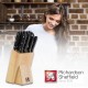 Richardson Sheffield Комплект ножове CUCINA 10 бр. в дървен блок