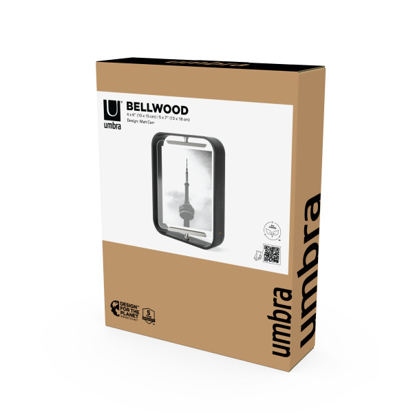 UMBRA Рамка за снимки “BELLWOOD“ - цвят черен - 13х18см