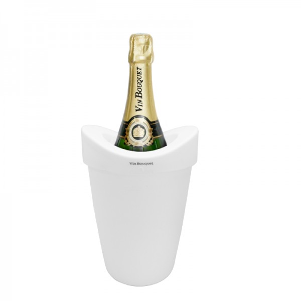 Vin Bouquet Охладител за 1 бутилка с гел - бял