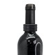 Vin Bouquet Стоманени пръстени за вино - 2 бр. - черни