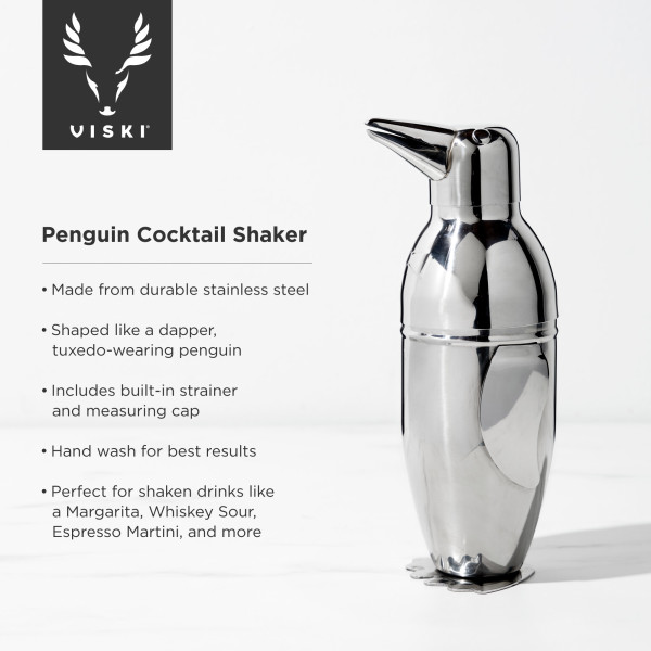 VISKI Шейкър за коктейли “Irving Penguin“ - 500мл.