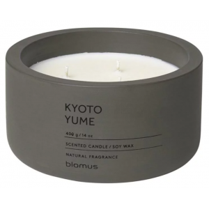 BLOMUS Ароматна свещ FRAGA, размер XL - аромат Kyoto Yume - цвят Tarmac