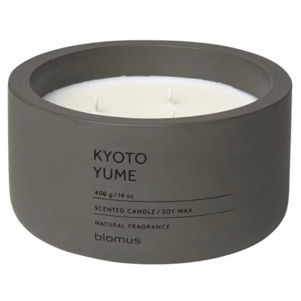 BLOMUS Ароматна свещ FRAGA, размер XL - аромат Kyoto Yume - цвят Tarmac
