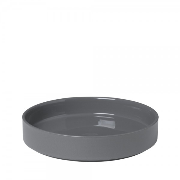 BLOMUS Дълбока чиния PILAR, Ø20 см - цвят сив (Pewter)