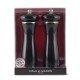 COLE&MASON Комплект мелнички за сол и пипер “SHERWOOD BLACK GLOSS“ - 20 см. - цвят черен