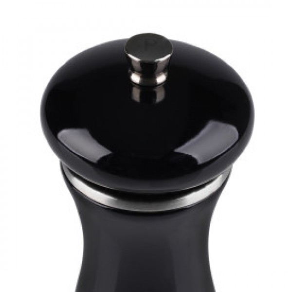 COLE&MASON Комплект мелнички за сол и пипер “SHERWOOD BLACK GLOSS“ - 20 см. - цвят черен