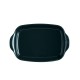 EMILE HENRY Керамична тава "RECTANGULAR OVEN DISH"- 36,5 х 23,5 см - цвят тъмнозелен
