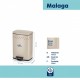 KELA Кош за отпадъци с педал - Malaga - бежов - 5 л.