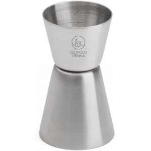 LEOPOLD VIENNA Двоен джигър (мярка) за алкохол 20/40 мл.