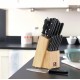 Richardson Sheffield Комплект ножове CUCINA 15 бр. в дървен блок