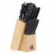 Richardson Sheffield Комплект ножове CUCINA 15 бр. в дървен блок