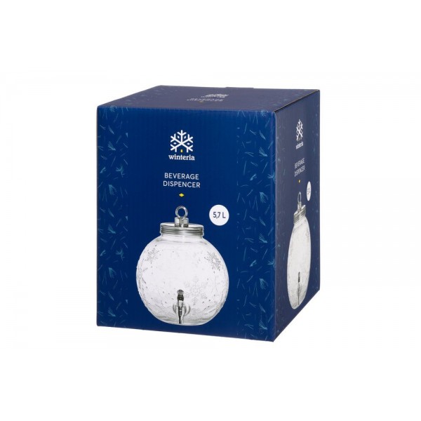 WINTERIA Коледен диспенсър за напитки - 5,7 л.