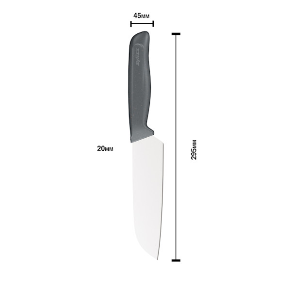 ZYLISS Нож Сантоку - 15 см. - сив