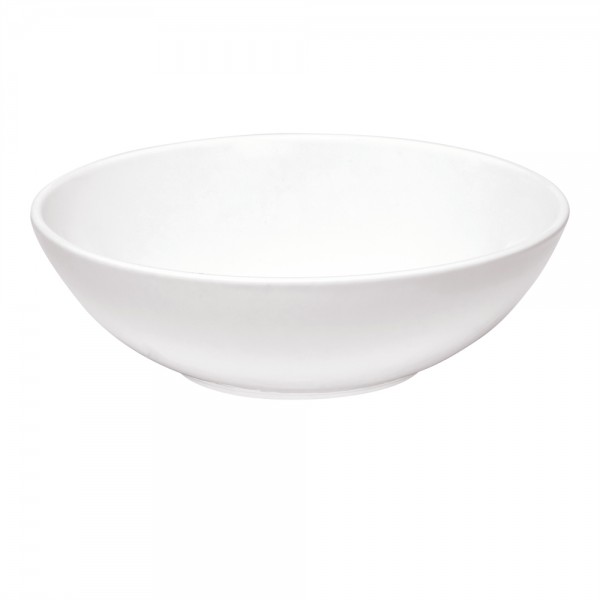 EMILE HENRY Керамична купа за салата "LARGE SALAD BOWL", голяма - Ø 28 см - цвят бял