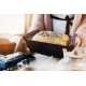 EMILE HENRY Керамична правоъгълна форма за печене на хляб "BREAD LOAF BAKER" - 28 х 13 х 12 см - цвят черен