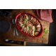 EMILE HENRY Керамична тава "OVAL OVEN DISH" - 35х22,5 см - цвят капучино