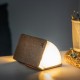 GINGKO Смарт лампа “Book“ с ленени корици - размер M кафява