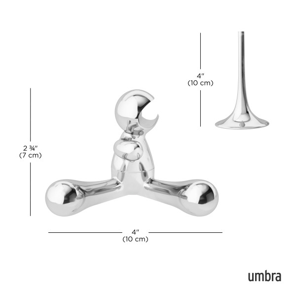 UMBRA Отварачка за бутилки “RODEO BUDDY“ - цвят хром