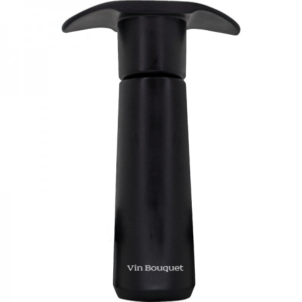 Vin Bouquet Ръчна вакуум помпа с 4 бр. тапи - черна