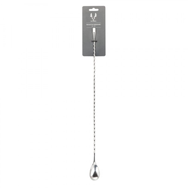 VISKI Лъжица за коктейли “Weighted - Silver“ - 40см.