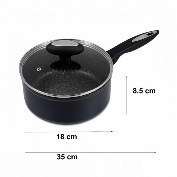 ZYLISS COOK Индукционен съд за сос с капак - Ø18 см