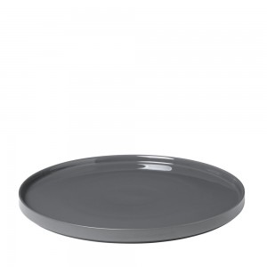 BLOMUS Голяма чиния PILAR, Ø32 см - цвят сив (Pewter)