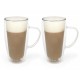 BREDEMEIJER Сет от 2 двустенни стъклени чаши с дръжка за Cappuccino/Latte Macchiato - 400 мл.