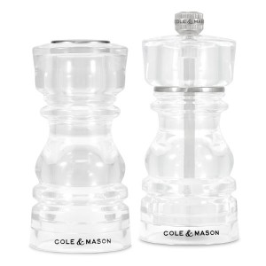 COLE & MASON Комплект солница и мелничка за пипер LONDON - 13 см.