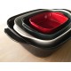 EMILE HENRY Керамична тава "INDIVIDUAL OVEN DISH"- 22х15см - цвят жълт