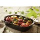 EMILE HENRY Керамична тава "LARGE RECTANGULAR OVEN DISH" - 42х28 см - цвят жълт
