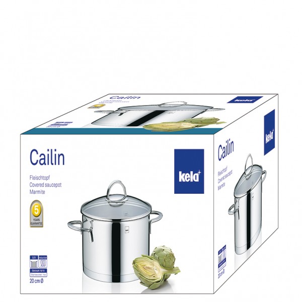 KELA Тенджера с капак “Cailin“ - Ø 20 см - 3,5 л.