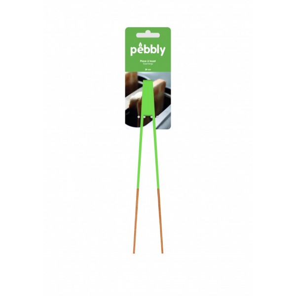 PEBBLY Бамбукова щипка 24 см - зелена
