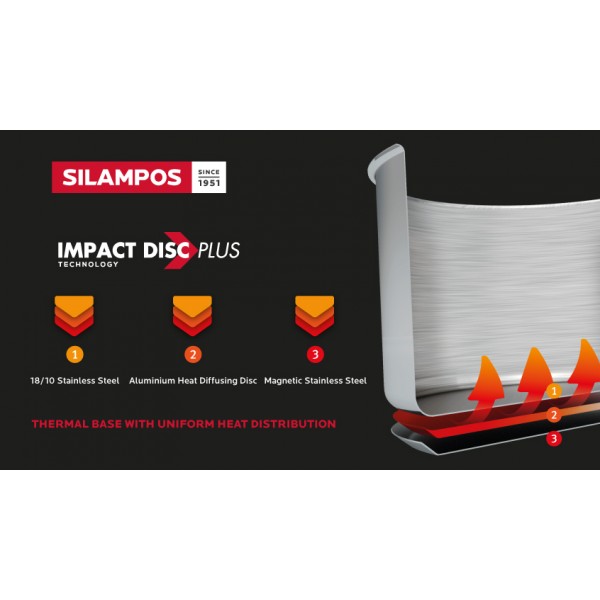 SILAMPOS Тенджера под налягане OPEN CONTROL - 4,5л