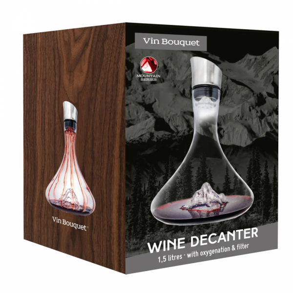 Vin Bouquet Декантер / гарафа за вино “MOUNTAIN“ - 1,5 л