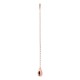 VISKI Лъжица за коктейли “Weighted - Copper“ - 40см.