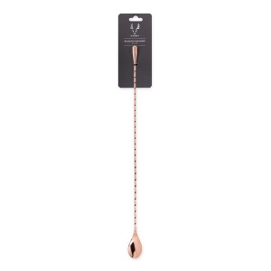 VISKI Лъжица за коктейли “Weighted - Copper“ - 40см.