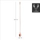 VISKI Лъжица за коктейли “Weighted - Copper“ - 40см.