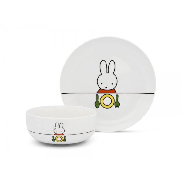 ZILVERSTAD Детски комплект за хранене “Miffy“ - 6 части