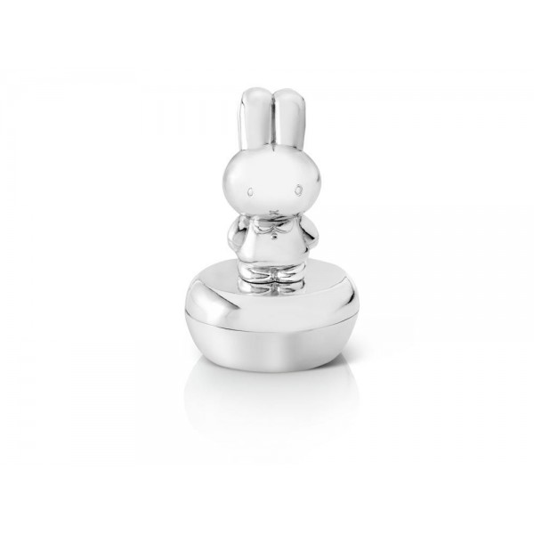 ZILVERSTAD Кутийка за зъбче или кичур “Miffy“ - цвят сребро