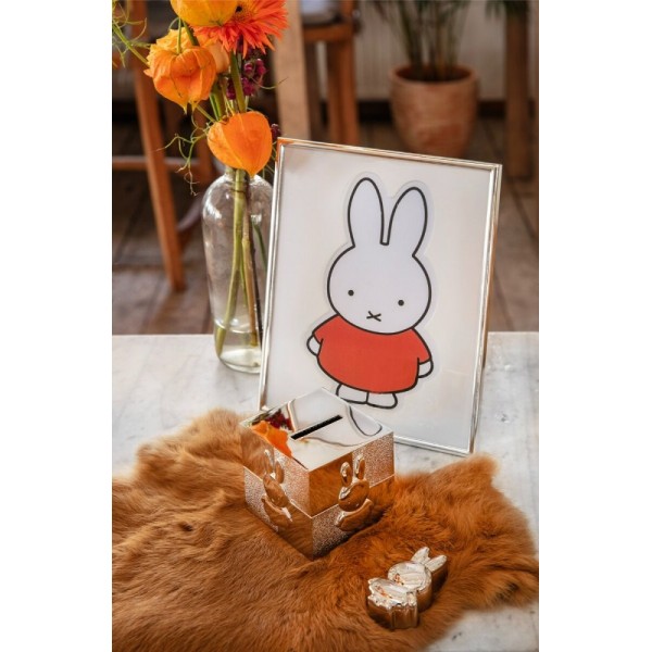 ZILVERSTAD Кутийка за зъбче или кичур “Miffy“ - цвят сребро
