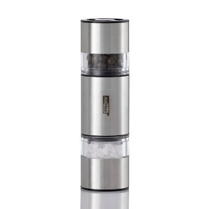 AdHoc Двойна мелничка за сол и пипер DuoMill Mini - 11 см - стомана