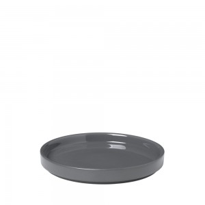 BLOMUS Чиния PILAR, Ø14 см - цвят сив (Pewter)