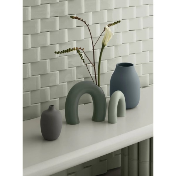 BLOMUS Ваза KAGETSU, размер M - цвят сиво-зелен (Agave Green)