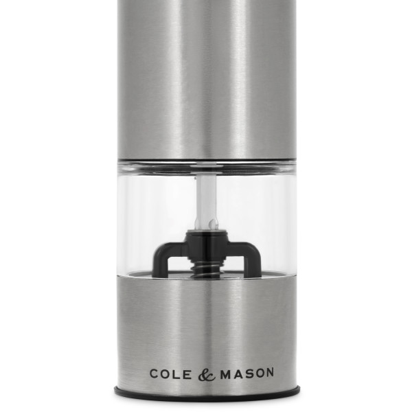 COLE & MASON Електрическа мелничка с USB за сол и пипер BATTERSEA - 21 см.