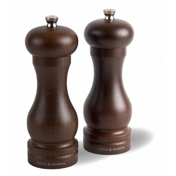 COLE & MASON Мелничкa за сол “FOREST CAPSTAN“ - 16,5 см. - цвят кафяв