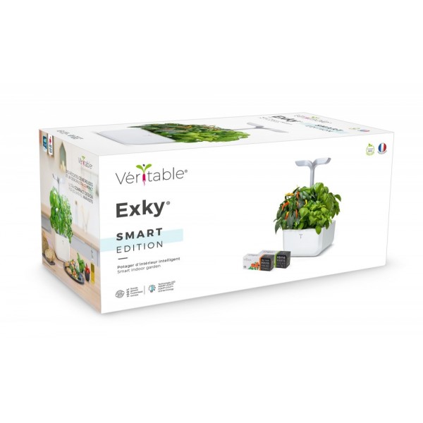 VERITABLE Домашна градина EXKY® SMART GARDEN - цвят бял/инокс