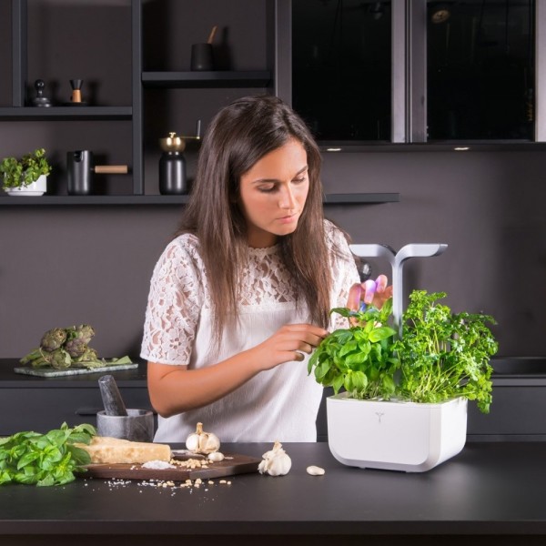 VERITABLE Домашна градина EXKY® SMART GARDEN - цвят бял/инокс