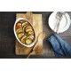 EMILE HENRY Керамична тава "OVAL OVEN DISH" - 35х22,5 см - цвят бял