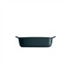 EMILE HENRY Керамична тава "SQUARE OVEN DISH"- 22х22см - цвят тъмнозелен