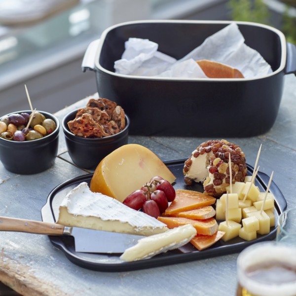 EMILE HENRY Кутия за сирена "CHEESE BOX" - цвят червен